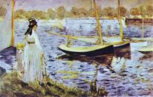Haga click para ver la imagen ampliada the banks of the seine at argenteuil.jpg